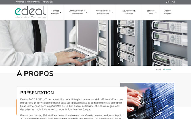 Elyos Digital, projet edeal Information Technologie